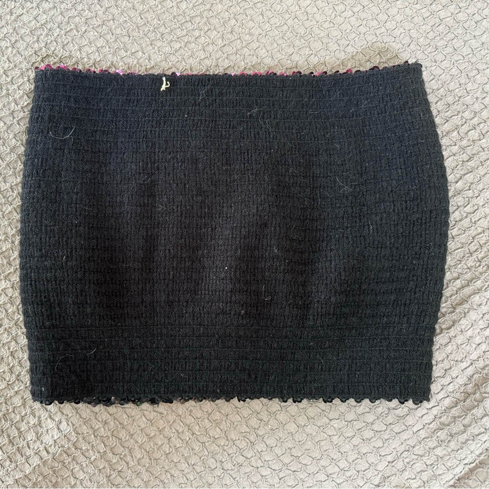 Vintage sequins mini skirt in EUC - Picture 8 of 9